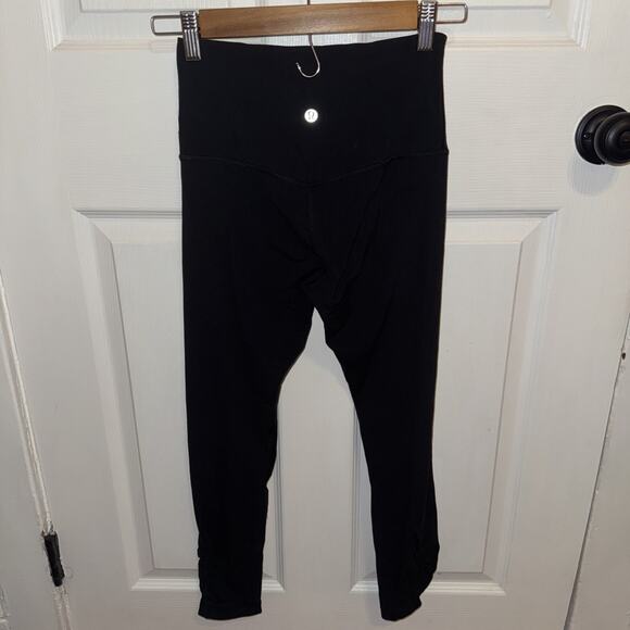 Lululemon Align High-Rise Tight 26" *Twist Waist Black NULU Size 4 - Picture 4 of 7